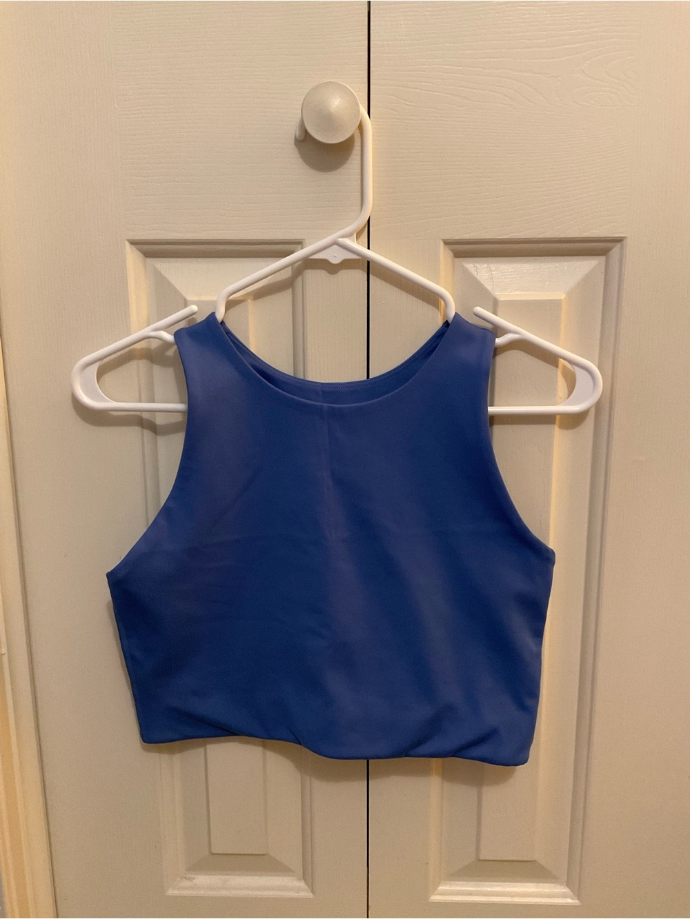 Girlfriend Collective | Dylan Tank Bra (Medium) | Blue